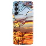 Senada Samsung A17 İle Uyumlu Kılıf Galaxy A17 Dekoratif Silikon Baskılı Kapak Günbatımı