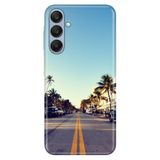 Senada Samsung A17 İle Uyumlu Kılıf Galaxy A17 Dekoratif Silikon Baskılı Kapak Miami Sunset