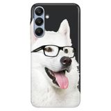 Senada Samsung A17 İle Uyumlu Kılıf Galaxy A17 Dekoratif Silikon Baskılı Kapak Prof Dog