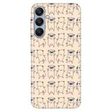 Senada Samsung A17 İle Uyumlu Kılıf Galaxy A17 Dekoratif Silikon Baskılı Kapak Pug