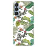Senada Samsung A17 İle Uyumlu Kılıf Galaxy A17 Dekoratif Silikon Baskılı Kapak Tropical