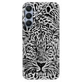 Senada Samsung A17 İle Uyumlu Kılıf Galaxy A17 Dekoratif Silikon Baskılı Kapak Vahşi Aslan Sanat