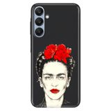 Senada Samsung A17 İle Uyumlu Kılıf Galaxy A17 Dekoratif Silikon Baskılı Kapak Xfridax