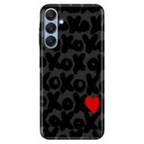 Senada Samsung A17 İle Uyumlu Kılıf Galaxy A17 Dekoratif Silikon Baskılı Kapak Xoxo