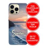 Senada Samsung A50 A70 A80 A3 A5 A7 A8 A9 2017 2018 2019 İle Uyumlu Kılıf İsim Yazılı Kişiye Özel Tpu Sahil
