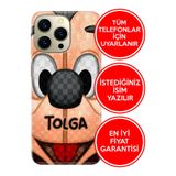 Senada Samsung A50 A70 A80 A3 A5 A7 A8 A9 2017 2018 2019 İle Uyumlu Kılıf İsim Yazılı Kişiyeözel Mickeyyyyyy