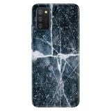 Senada Samsung Galaxy A02S İle Uyumlu Kılıf Desenli Baskılı Silikon Bells Mermer