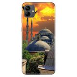 Senada Samsung Galaxy A04 İle Uyumlu Kılıf Silikon Moderna Desenli Kızılistanbul