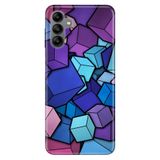 Senada Samsung Galaxy A04S İle Uyumlu Kılıf Silikon Desenli Resimli Kapak 4D Küpler