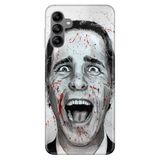 Senada Samsung Galaxy A04S İle Uyumlu Kılıf Silikon Desenli Resimli Kapak Americanpsycho