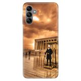 Senada Samsung Galaxy A04S İle Uyumlu Kılıf Silikon Desenli Resimli Kapak Anıtkabir