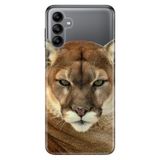 Senada Samsung Galaxy A04S İle Uyumlu Kılıf Silikon Desenli Resimli Kapak Asil Aslan Kaplan
