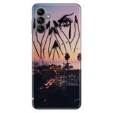 Senada Samsung Galaxy A04S İle Uyumlu Kılıf Silikon Desenli Resimli Kapak Cloud Girl