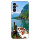 Senada Samsung Galaxy A04S İle Uyumlu Kılıf Silikon Desenli Resimli Kapak Como