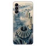 Senada Samsung Galaxy A04S İle Uyumlu Kılıf Silikon Desenli Resimli Kapak Dubai Manzara