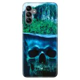 Senada Samsung Galaxy A04S İle Uyumlu Kılıf Silikon Desenli Resimli Kapak Gizemli Orman