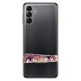 Senada Samsung Galaxy A04S İle Uyumlu Kılıf Silikon Desenli Resimli Kapak Gizli Bakış