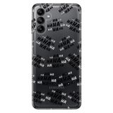 Senada Samsung Galaxy A04S İle Uyumlu Kılıf Silikon Desenli Resimli Kapak Hahaha
