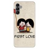 Senada Samsung Galaxy A04S İle Uyumlu Kılıf Silikon Desenli Resimli Kapak İlk Aşk