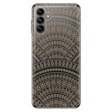 Senada Samsung Galaxy A04S İle Uyumlu Kılıf Silikon Desenli Resimli Kapak Mat Mandala