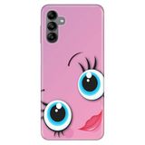 Senada Samsung Galaxy A04S İle Uyumlu Kılıf Silikon Desenli Resimli Kapak Sevgidolu
