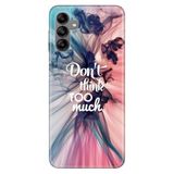 Senada Samsung Galaxy A04S İle Uyumlu Kılıf Silikon Desenli Resimli Kapak Too Much
