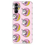 Senada Samsung Galaxy A04S İle Uyumlu Kılıf Silikon Desenli Resimli Kapak Unicorn Donut