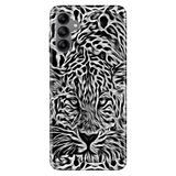Senada Samsung Galaxy A04S İle Uyumlu Kılıf Silikon Desenli Resimli Kapak Vahşi Aslan Sanat