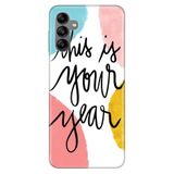 Senada Samsung Galaxy A04S İle Uyumlu Kılıf Silikon Desenli Resimli Kapak Your Year