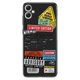 Senada Samsung Galaxy A06 İle Uyumlu Kılıf A06 Telefon İle Uyumlu Kılıfı Baskılı Mix Sticker