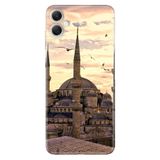 Senada Samsung Galaxy A07 İle Uyumlu Kılıf 6.7 İnc Dekoratif Silikon Baskılı Kapak Camii
