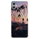 Senada Samsung Galaxy A07 İle Uyumlu Kılıf 6.7 İnc Dekoratif Silikon Baskılı Kapak Cloud Girl