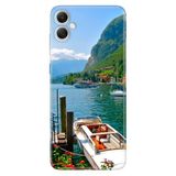 Senada Samsung Galaxy A07 İle Uyumlu Kılıf 6.7 İnc Dekoratif Silikon Baskılı Kapak Como