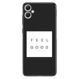 Senada Samsung Galaxy A07 İle Uyumlu Kılıf 6.7 İnc Dekoratif Silikon Baskılı Kapak Feel Good