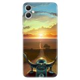 Senada Samsung Galaxy A07 İle Uyumlu Kılıf 6.7 İnc Dekoratif Silikon Baskılı Kapak Harleymoto