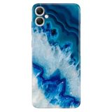 Senada Samsung Galaxy A07 İle Uyumlu Kılıf 6.7 İnc Dekoratif Silikon Baskılı Kapak Koyu Ametist