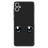 Senada Samsung Galaxy A07 İle Uyumlu Kılıf 6.7 İnc Dekoratif Silikon Baskılı Kapak Şirin Bakış