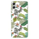 Senada Samsung Galaxy A07 İle Uyumlu Kılıf 6.7 İnc Dekoratif Silikon Baskılı Kapak Tropical