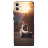 Senada Samsung Galaxy A07 İle Uyumlu Kılıf 6.7 İnc Dekoratif Silikon Baskılı Kapak Yalnız Çocuk