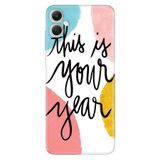 Senada Samsung Galaxy A07 İle Uyumlu Kılıf 6.7 İnc Dekoratif Silikon Baskılı Kapak Your Year