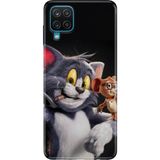 Senada Samsung Galaxy A12 M12 Kılıf Desenli Baskılı Tpu Rubber Kapak Jerry And-Tom - 001-Renkli