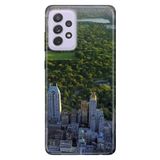 Senada Samsung Galaxy A13 İle Uyumlu Kılıf 0.4Mm Lazer Kesim Silikon Kapak Central Park