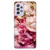 Senada Samsung Galaxy A13 İle Uyumlu Kılıf 0.4Mm Lazer Kesim Silikon Kapak Kuru Çiçek