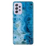 Senada Samsung Galaxy A13 İle Uyumlu Kılıf 0.4Mm Lazer Kesim Silikon Kapak Mavi Ametist