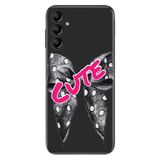Senada Samsung Galaxy A14 İle Uyumlu Kılıf Silikon Desenli Resimli Kapak Cute Kurdele