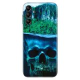 Senada Samsung Galaxy A14 İle Uyumlu Kılıf Silikon Desenli Resimli Kapak Gizemli Orman