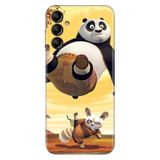 Senada Samsung Galaxy A14 İle Uyumlu Kılıf Silikon Desenli Resimli Kapak Kungfu Panda