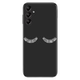 Senada Samsung Galaxy A14 İle Uyumlu Kılıf Silikon Desenli Resimli Kapak Masum Kirpik