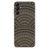 Senada Samsung Galaxy A14 İle Uyumlu Kılıf Silikon Desenli Resimli Kapak Mat Mandala