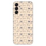 Senada Samsung Galaxy A14 İle Uyumlu Kılıf Silikon Desenli Resimli Kapak Pug